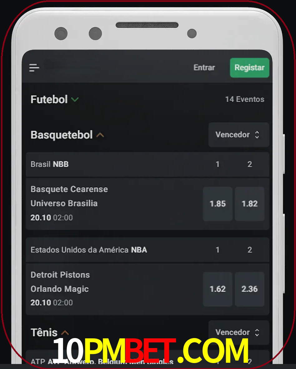 Aposte e assista aos esportes em formato ao vivo.