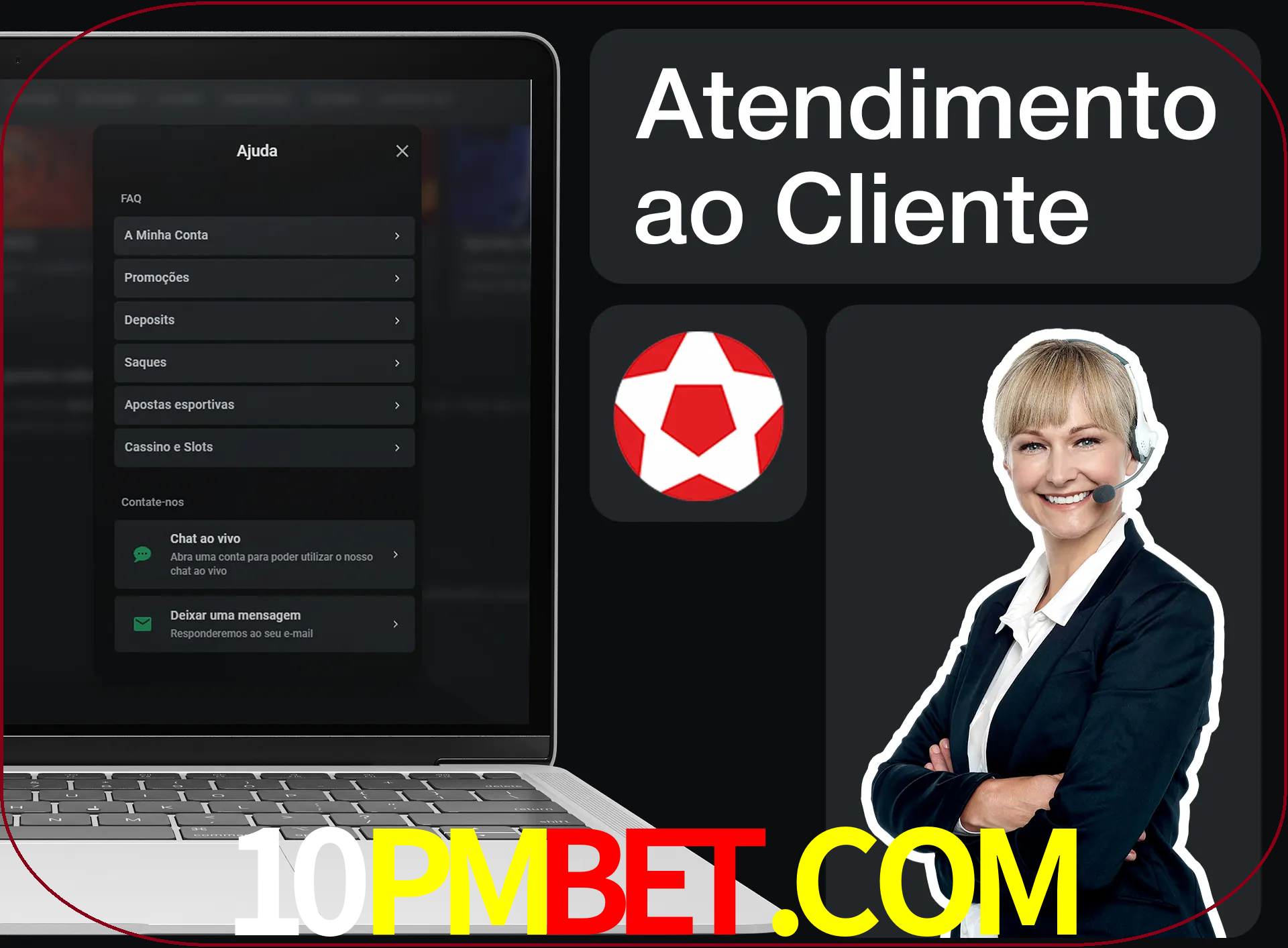 Você pode pedir nosso apoio para ajudar.